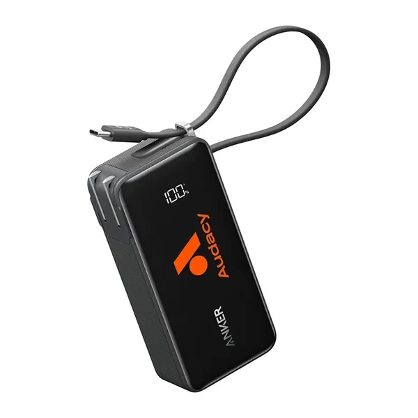 Anker Power Bank (10K, Fusion, Built-In Cable)