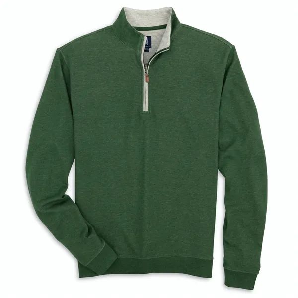 Johnnie-O Men's Sully Quarter Zip Collegiate Pullover Shirt