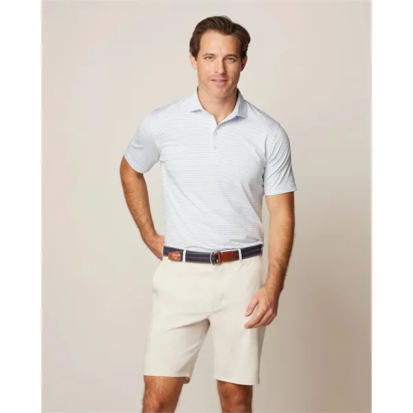Johnnie-O Men's Prep-Formance Michael Striped Jersey Polo