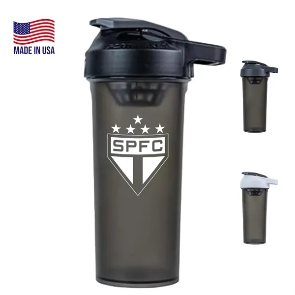 USA Made Protein Sport Shaker Bottle, 27 oz.