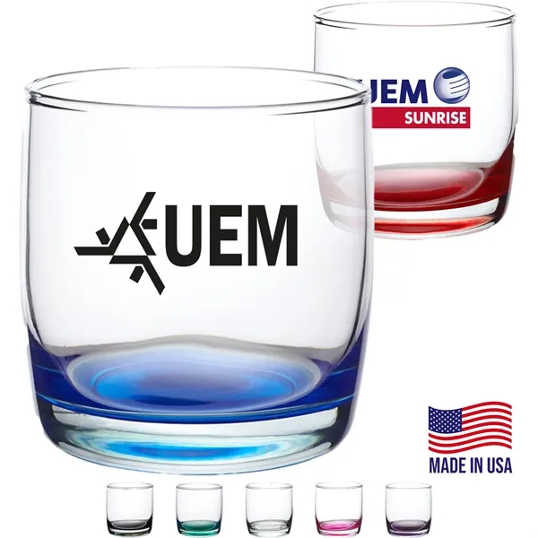 10 oz. USA Made Monterrey Glasses Coffee Mugs w/ Custom logo