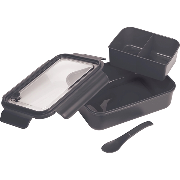 Three Compartment Food Storage Bento Box