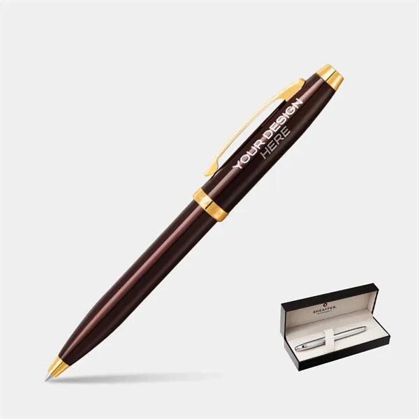 SHEAFFER® 100 Glossy Coffee Brown Executive Ballpoint Pen