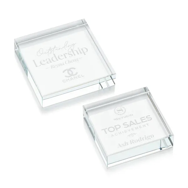 Winston Square Paperweight