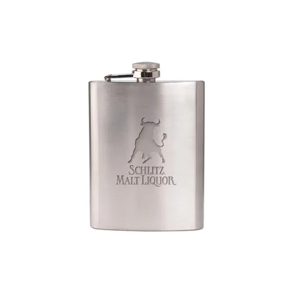 8 Oz. Stainless Steel Hip Flask