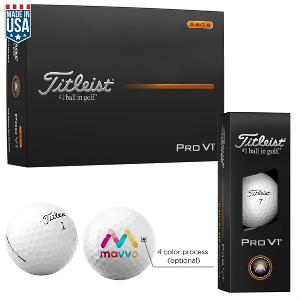 Titleist Pro V1 Half Dozen Factory Direct Golf Ball 