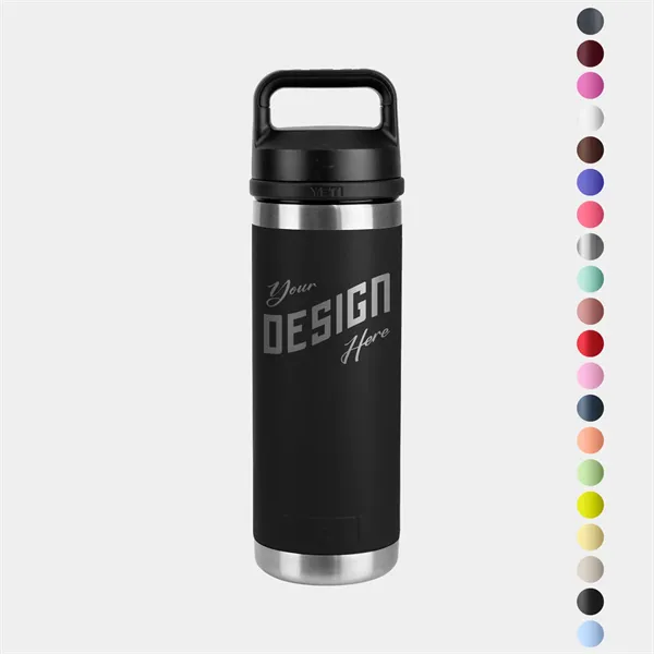 18 Oz YETI® Stainless Steel Insulated Water Bottle