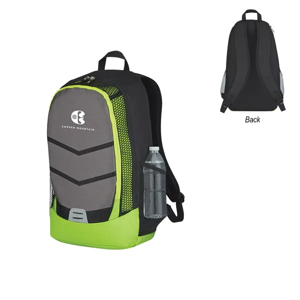 Diamond Lattice Accent Laptop Backpack
