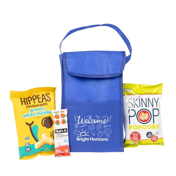 Insulated Lunch Bag with Healthy Snacks