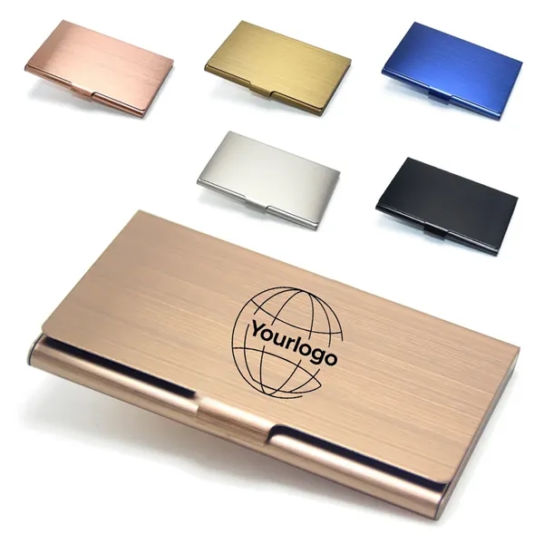 sports card display case for shows Troika Slide Business Card Case with Spring Dispenser main image 0
