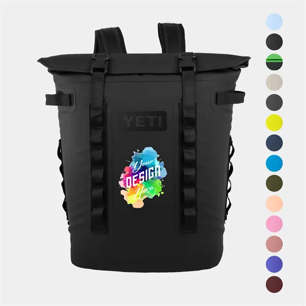 36-Can YETI® Insulated Soft Cooler Backpack 15.3" x 18.1"