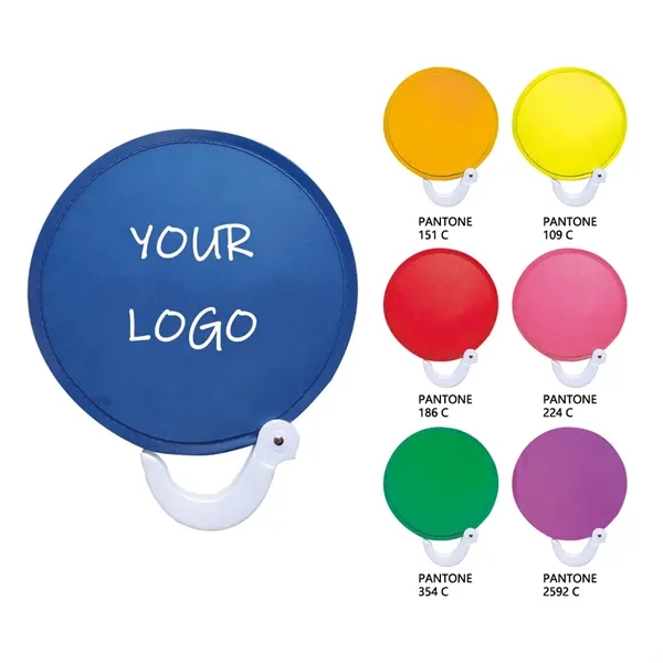 Polyester Folding Foldable Fan Flying Disc Flyer
