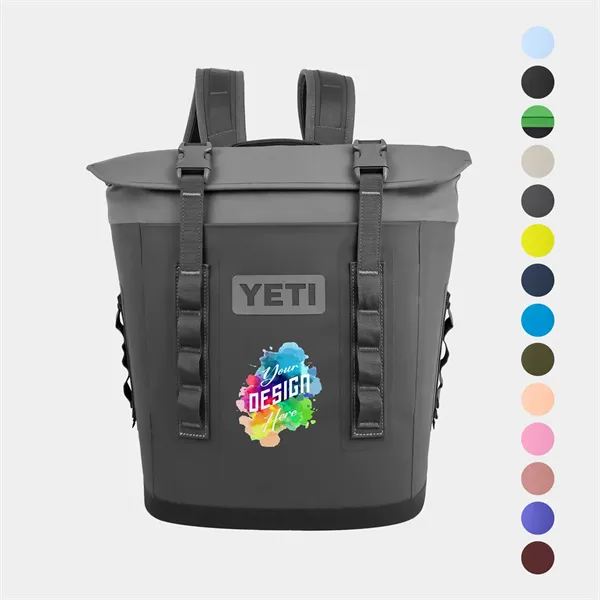 20-Can YETI® Insulated Soft Cooler Backpack 17" x 16"