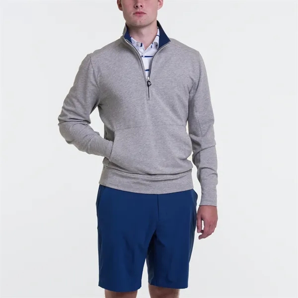 B. Draddy Men's Russel Quarter-Zip Pullover Sweatshirt
