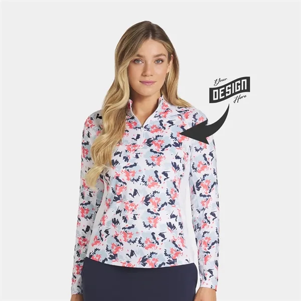 PUMA® YouV Borrego UPF 50+ Women's Golf Quarter Zip