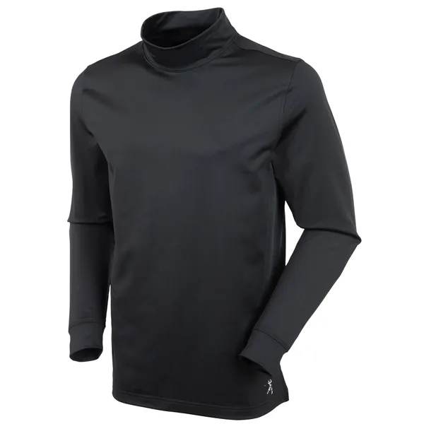 Bobby Jones Men's Gamer Long-Sleeve Mock Neck Shirt
