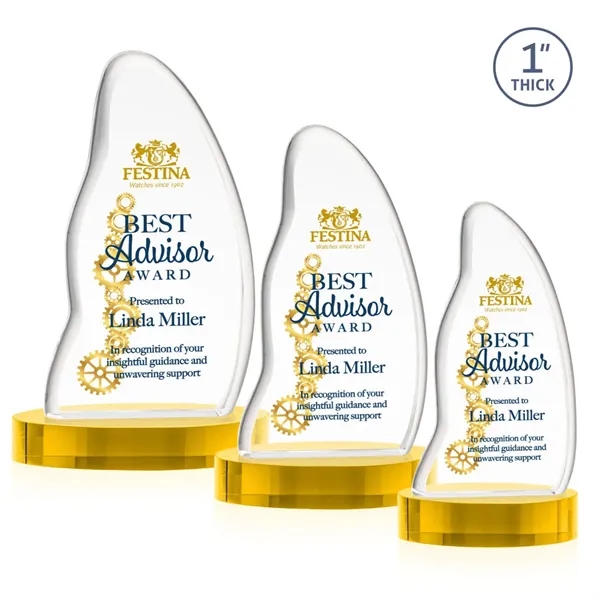 Beauford VividPrint™ Award on Base - Gold