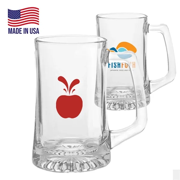 14 oz. USA Made Luminarc Customized Sports Mugs