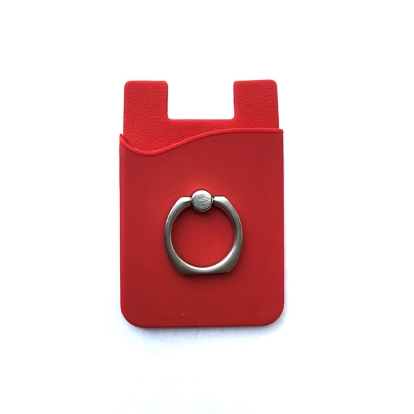 Phone Wallet With Finger Ring Holder Stand