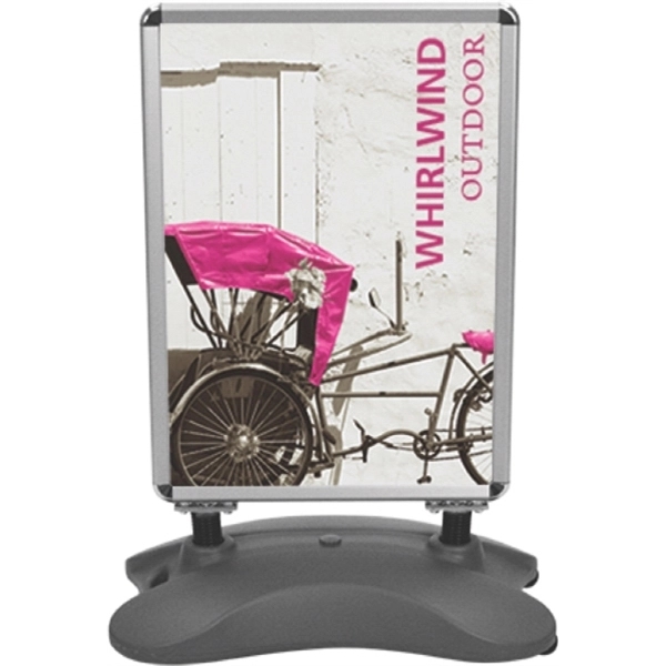 Whirlwind Outdoor Sign Stand