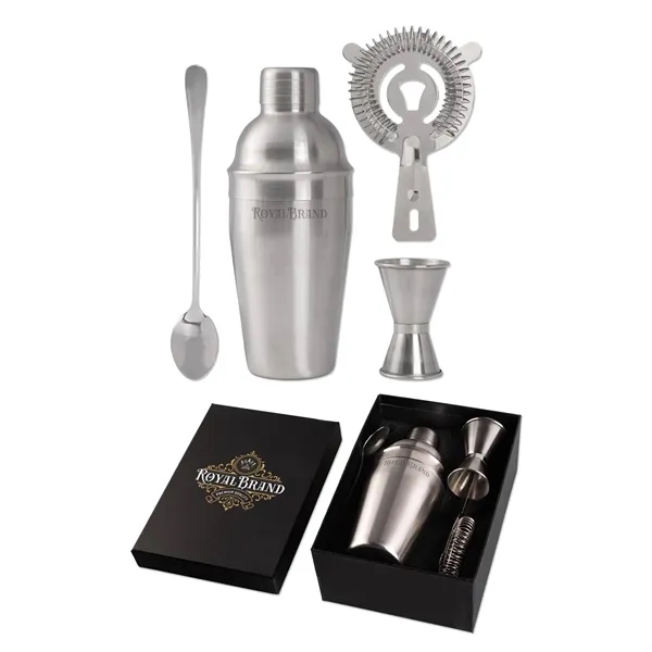Bartender's Mixology Cocktail Shaker Bar Set