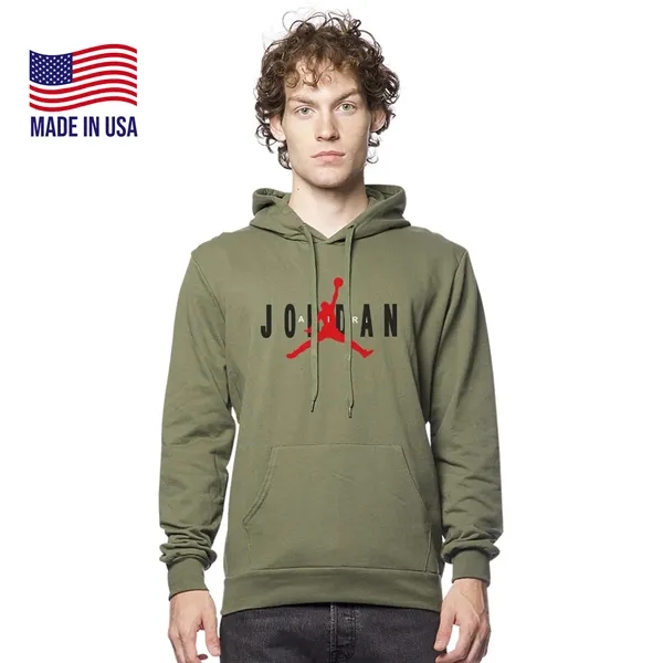 USA Made Unisex Cotton Pullover Hoodie