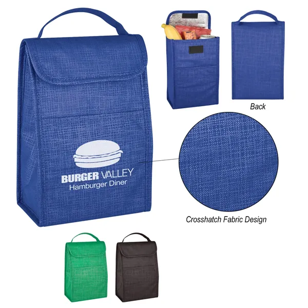 Crosshatch Lunch Bag