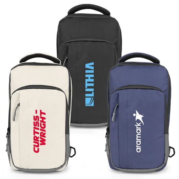 Ocean Plastic Two Tone Ripstop Sling Bag