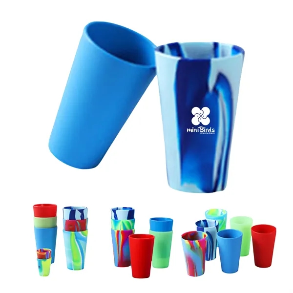16oz Reusable Silicone Cup