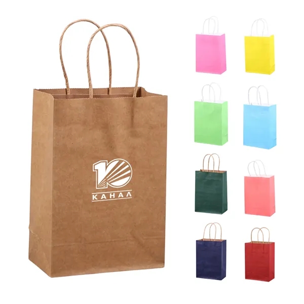 Kraft Gift Bags with Handles