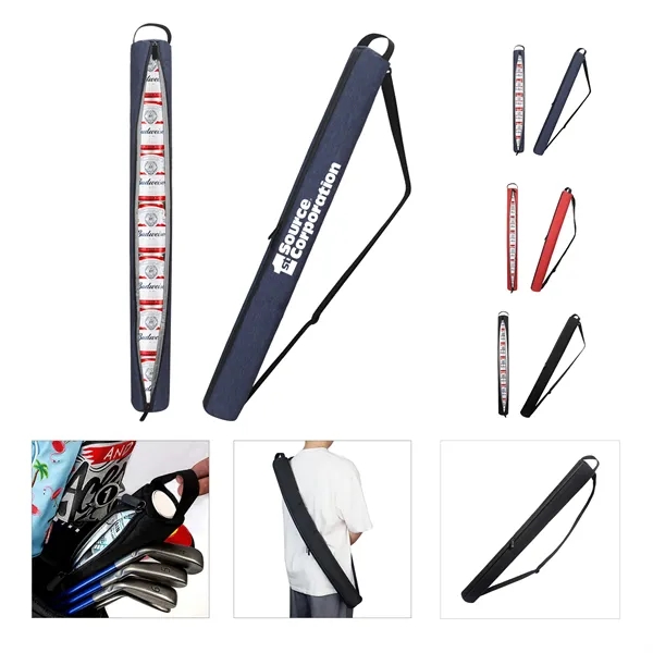 Beer Sleeve For Golf Cooler Bag