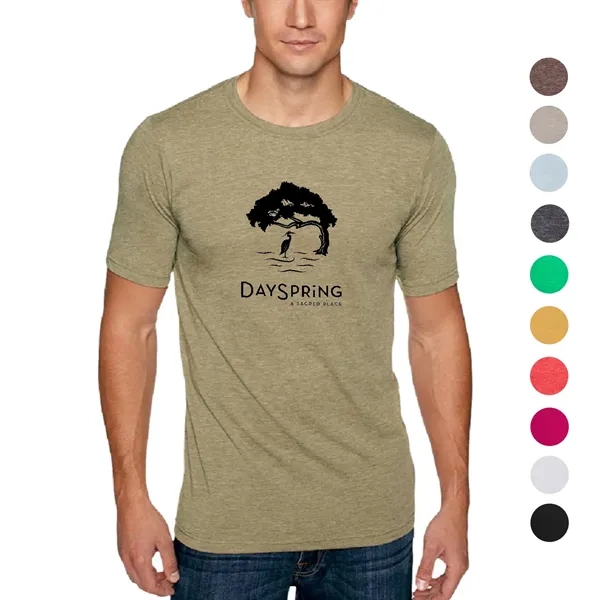 Next Level 3.7 OZ. 65/ 35 Polyester/ Cotton Men's T-Shirt
