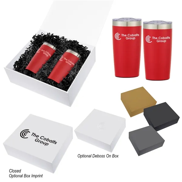 20 Oz. Two-Tone Himalayan Tumbler Gift Set
