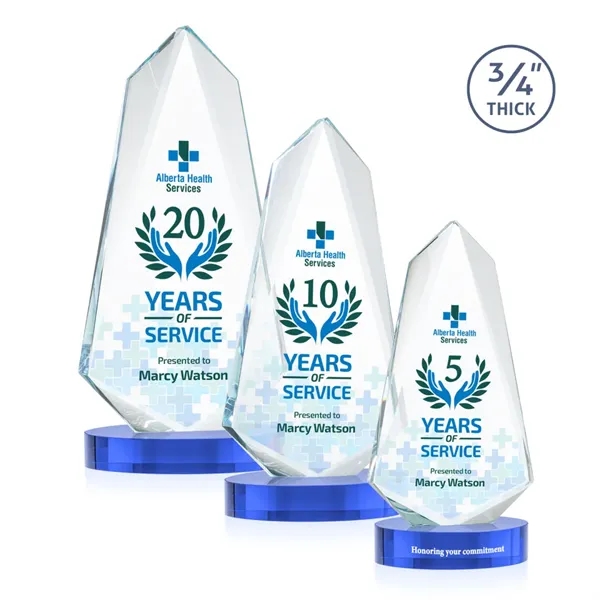 Sheridan VividPrint™ Award on Alberton Base - Sky Blue