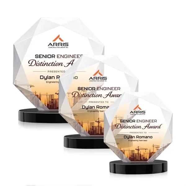 Kitchener VividPrint™ Award on Alberton Base - Black