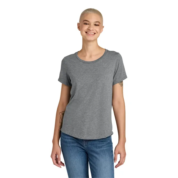 Allmade Women's Relaxed Tri-Blend Scoop Neck Tee