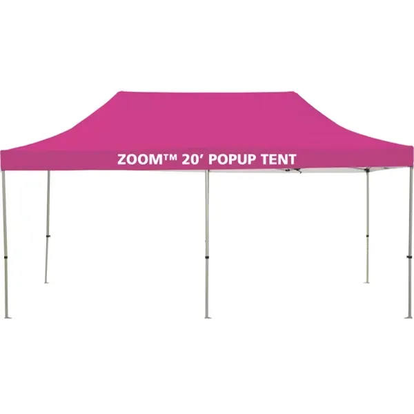 20' Zoom Outdoor Tent with Custom Printed Canopy