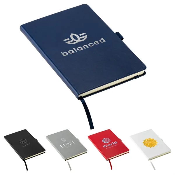 Elan Hardcover Journal with Pen Loop and Inner Pocket
