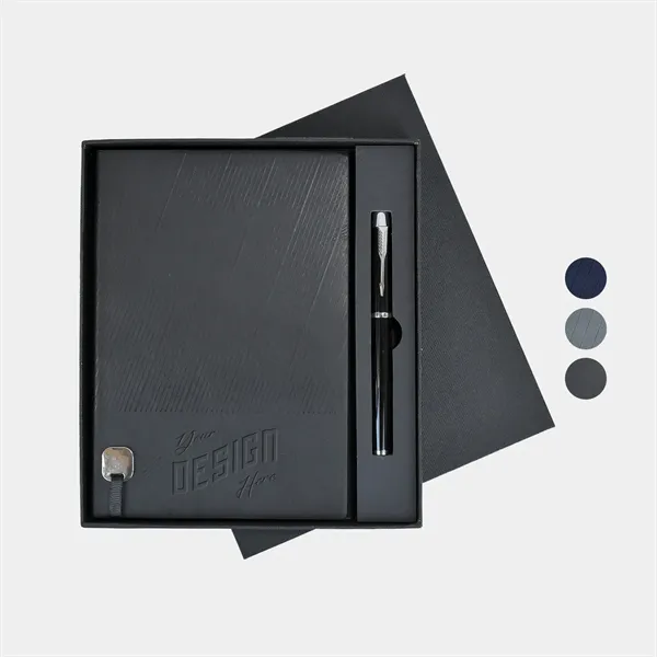 TiTUS® Xecutive Corduroy PU Leather Notebook Gift Set