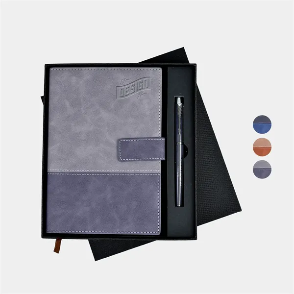 TiTUS®Valvetine Business Notebook, Pen in EVA Case Gift Set