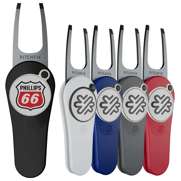 Pitchfix Original Golf Divot Tool with Ball Marker