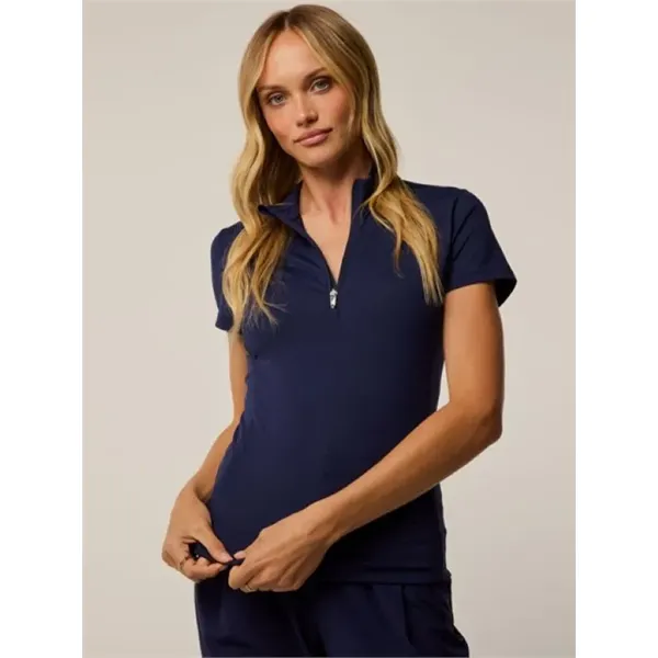 Greyson Women's Halley Short Sleeve Quarter-Zip