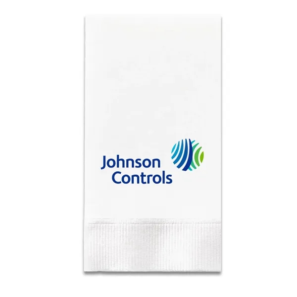 Digital 3 Ply White Hand Towel