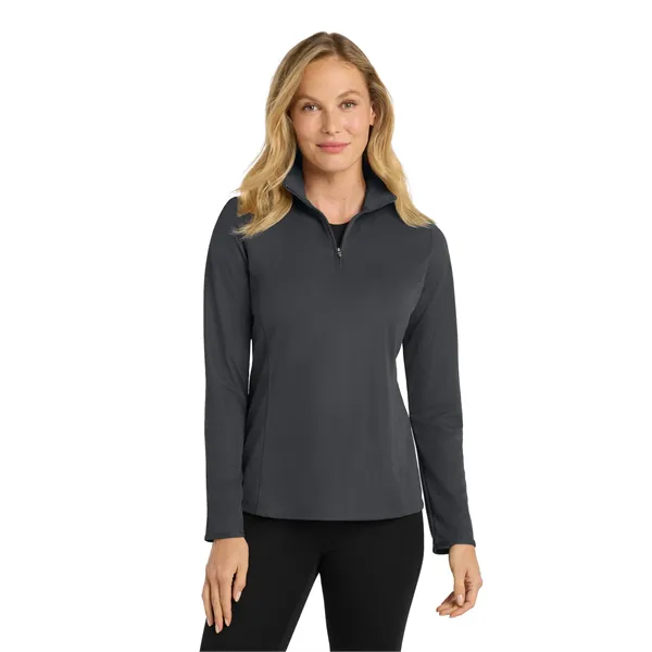 Port Authority Women's Pinpoint Mesh 1/2-Zip .