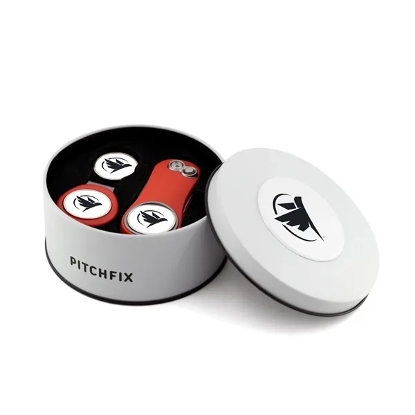 Pitchfix Hybrid 2.0 Golf Divot Tool Gift Set w/ Hat Clip