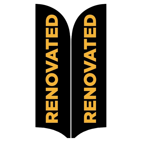 13' Streamline Razor Sail Sign Kit  (Renovated)