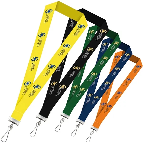 0.75" USA Made Polyester Lanyard