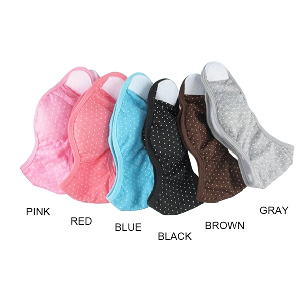 Unisex Winter Cold-Proof Mouth Mask Ear Muffs Fleece Warmer