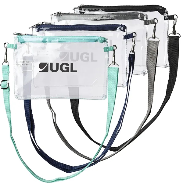 Tulia Transparent Carrying Bags W/ Custom Print