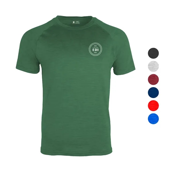 Ultra Soft Stretch Fit Dye Men's Crew Neck Tee